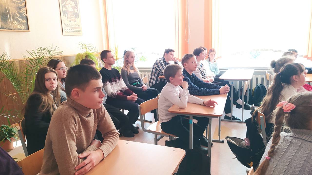 Урок памяти в Кабаковской СШ