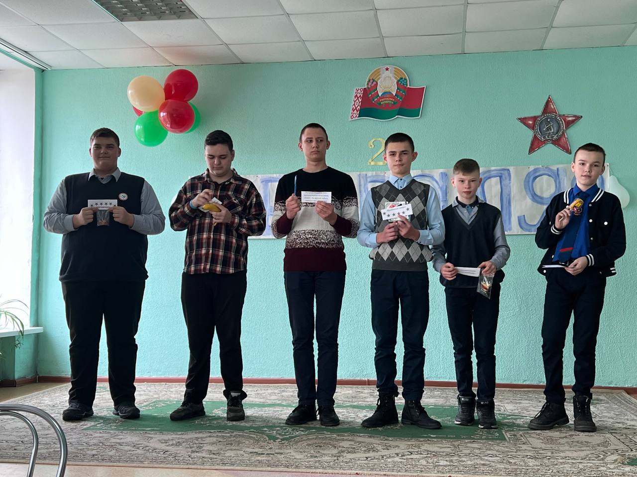 23 февраля в Кабаковской СШ