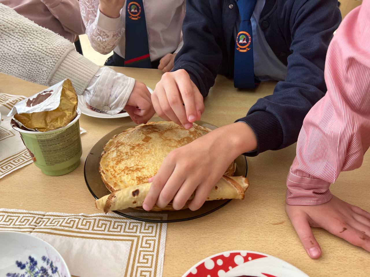 масленица в Кабаковской СШ
