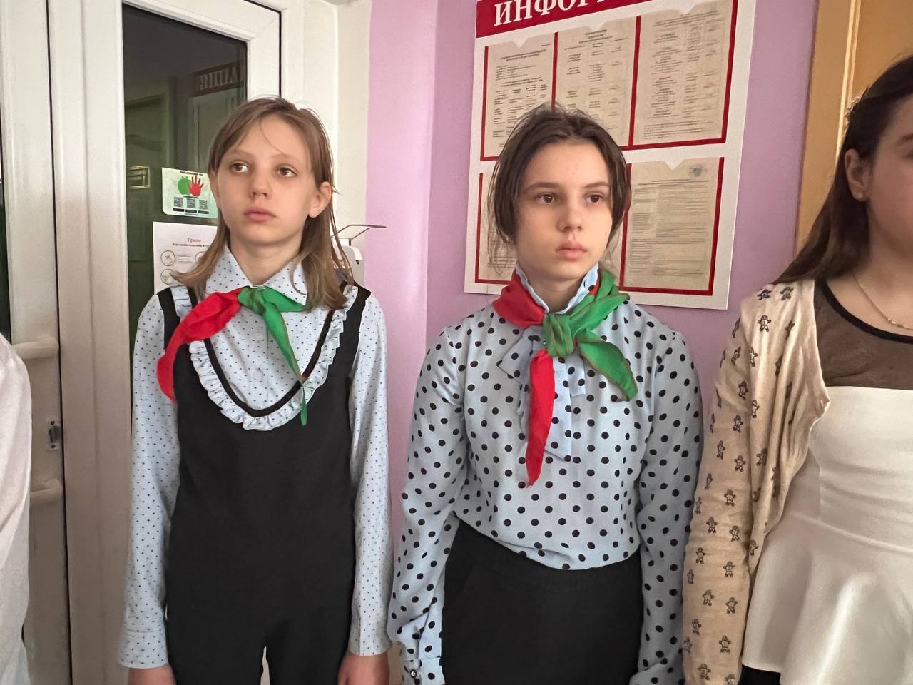 Единый урок "Сёстры Хатыни" в Кабаковской СШ