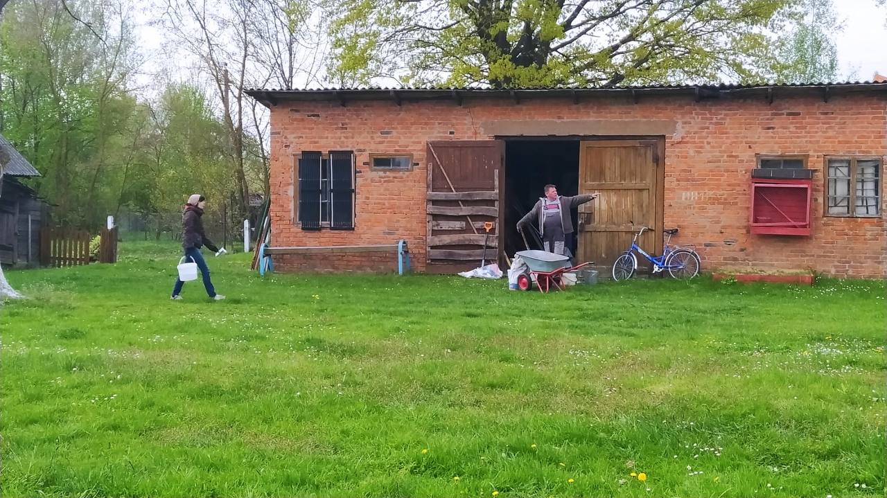субботник в Кабаковской СШ