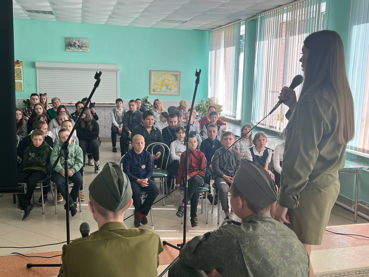 патриотическое воспитание в Кабаковской СШ