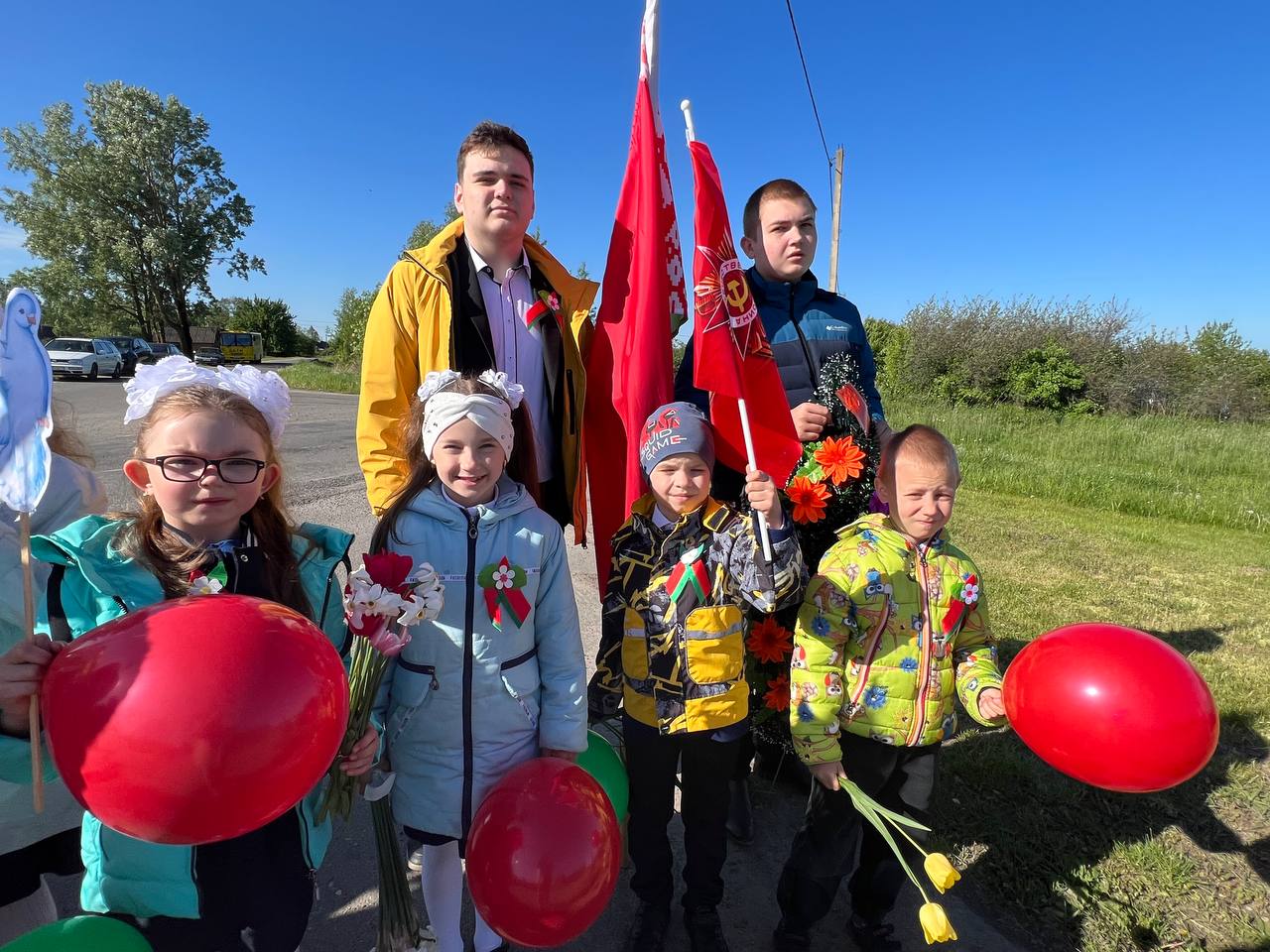 патриотическое воспитание в Кабаковской СШ, 9 мая