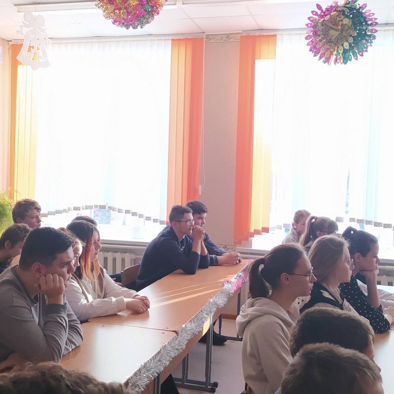 Встреча учащихся 5-11 классов с отцом Николаем "Секреты красоты человеческой"